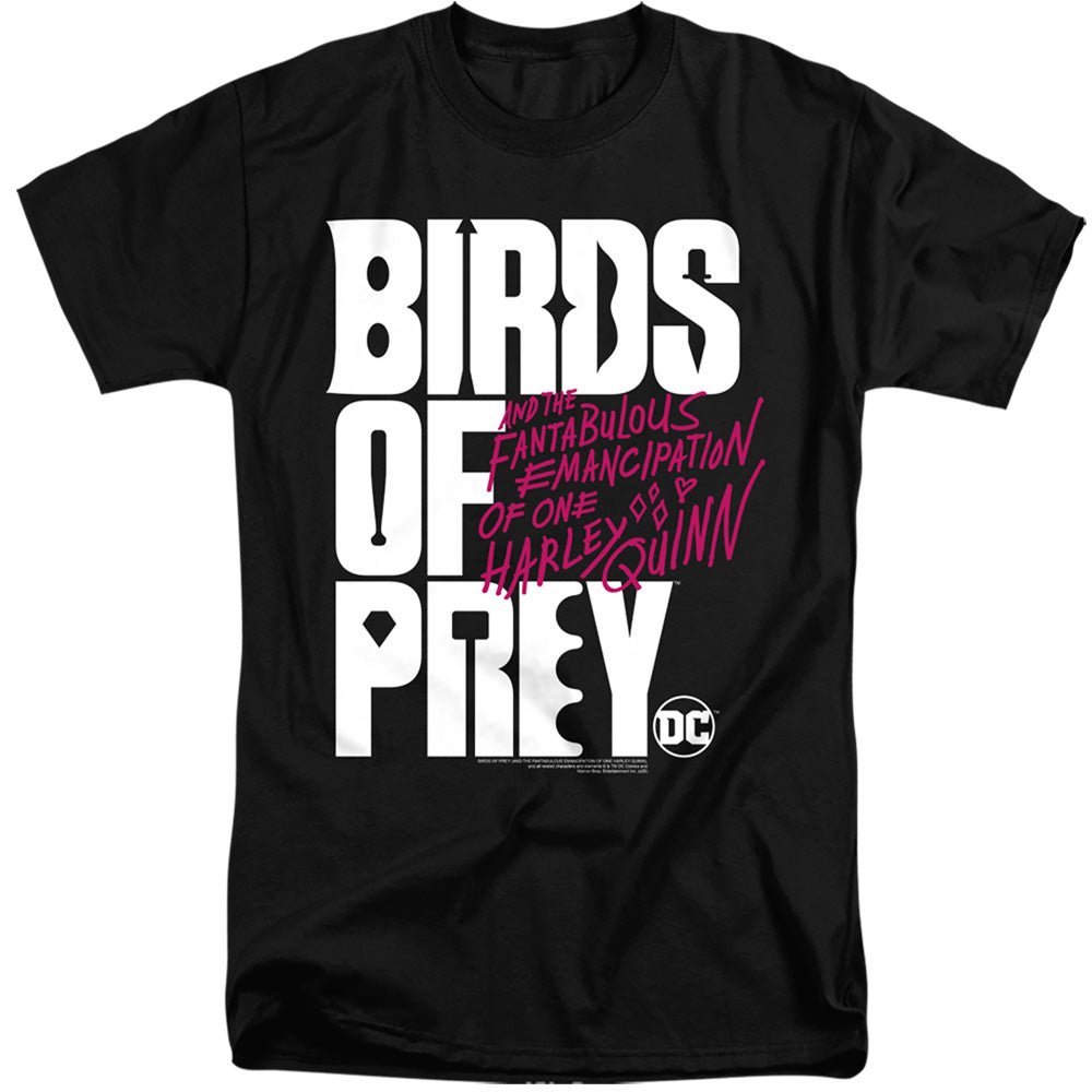 Birds Of Prey Birds Of Prey Logo Men's 18/1 Tall Cotton Short-Sleeve T-Shirt