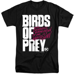 Birds Of Prey Birds Of Prey Logo Men's 18/1 Tall Cotton Short-Sleeve T-Shirt