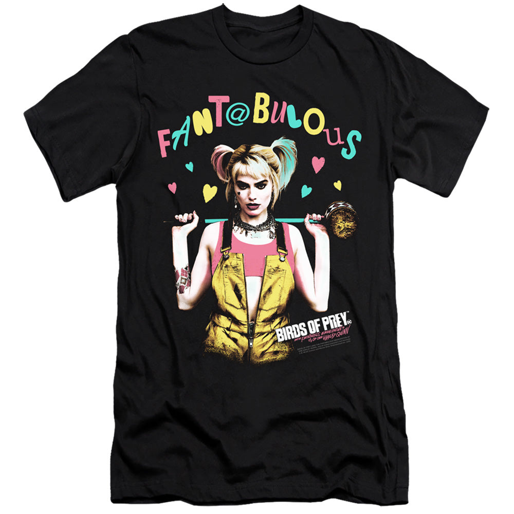 Birds Of Prey Fantabulous Men's Ultra-Soft 30/1 Cotton Slim Short-Sleeve T-Shirt