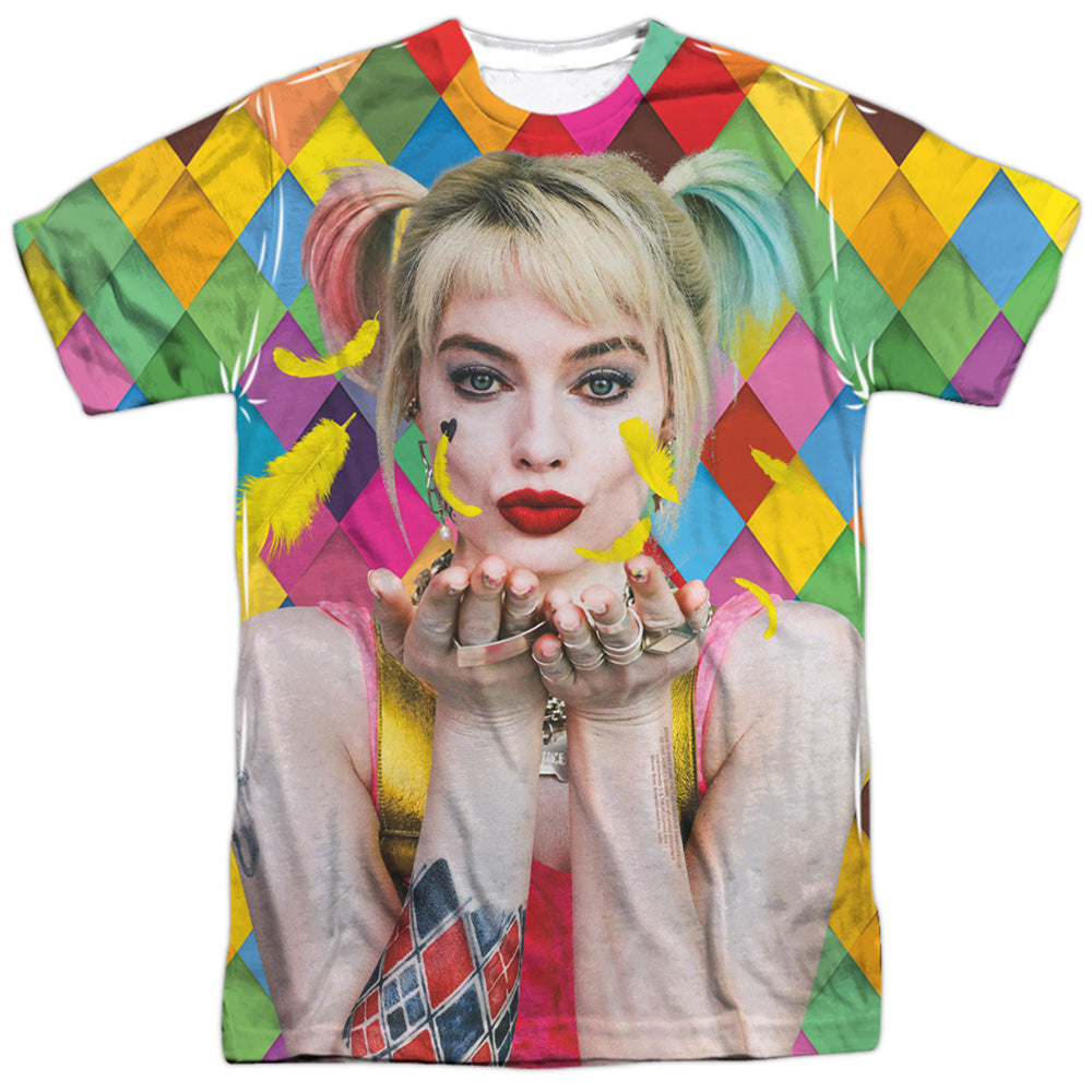 Birds Of Prey Feathers Men's Regular Fit Polyester Short-Sleeve T-Shirt