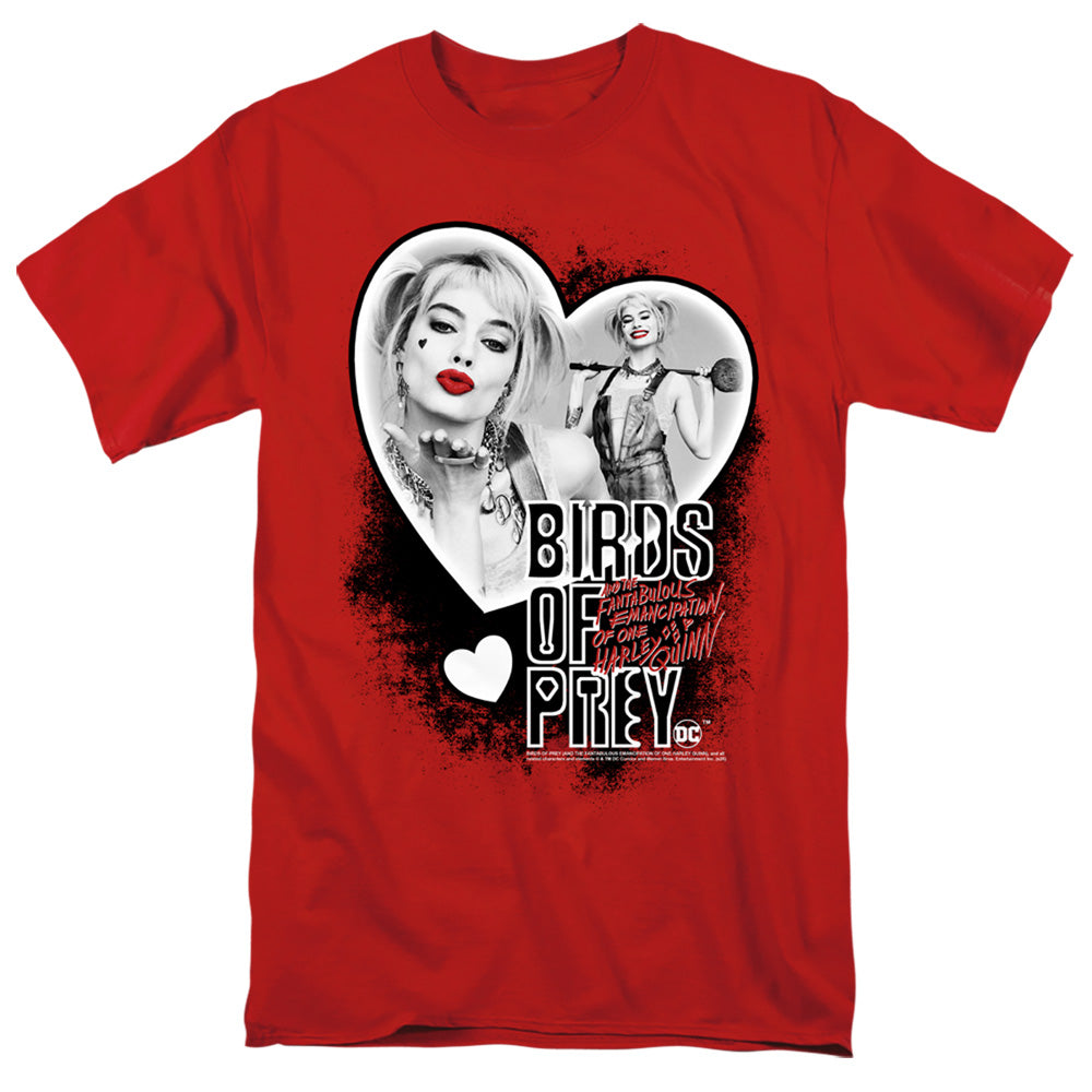 Birds Of Prey Heart Harley Men's 18/1 Cotton Short-Sleeve T-Shirt