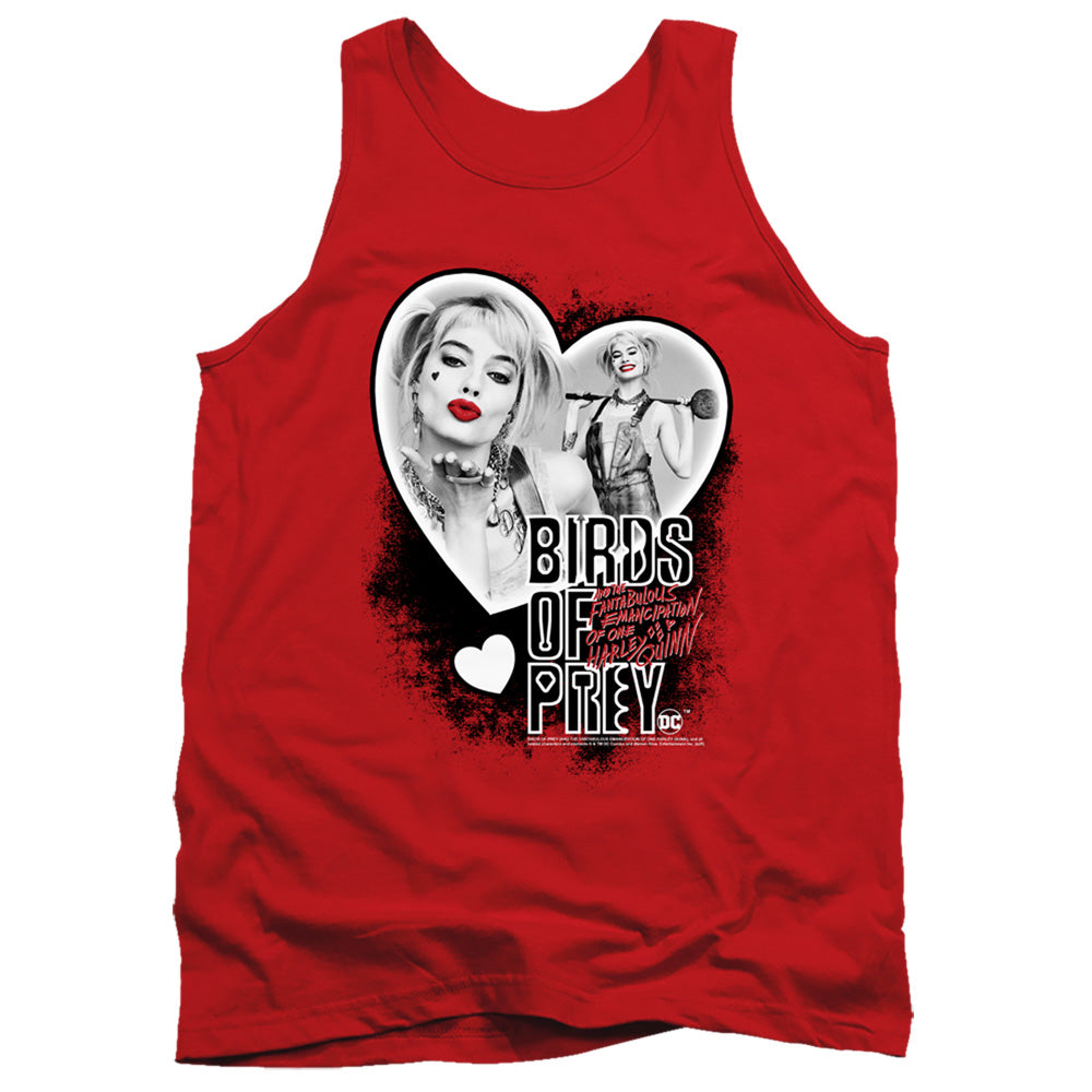 Birds Of Prey Heart Harley Men's 18/1 Cotton Tank Top