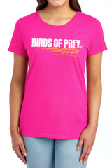 Birds Of Prey Horizontal Logo Women's 18/1 Cotton Short-Sleeve T-Shirt
