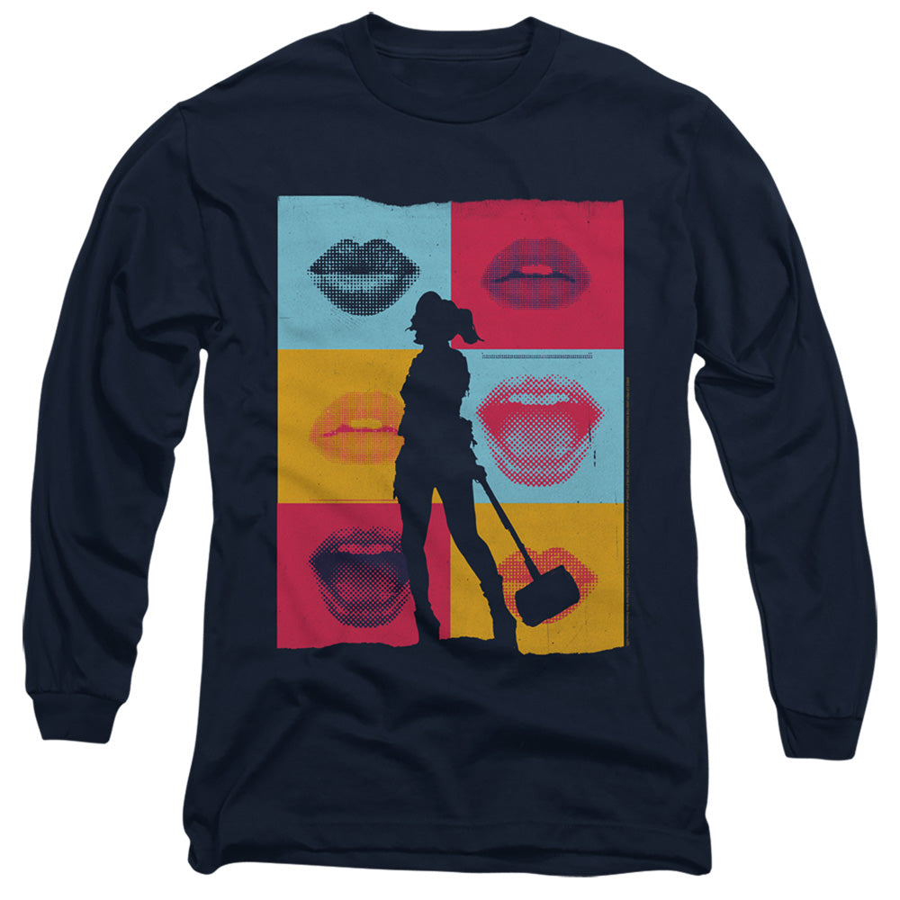 Birds Of Prey Lips Men's 18/1 Cotton Long-Sleeve T-Shirt