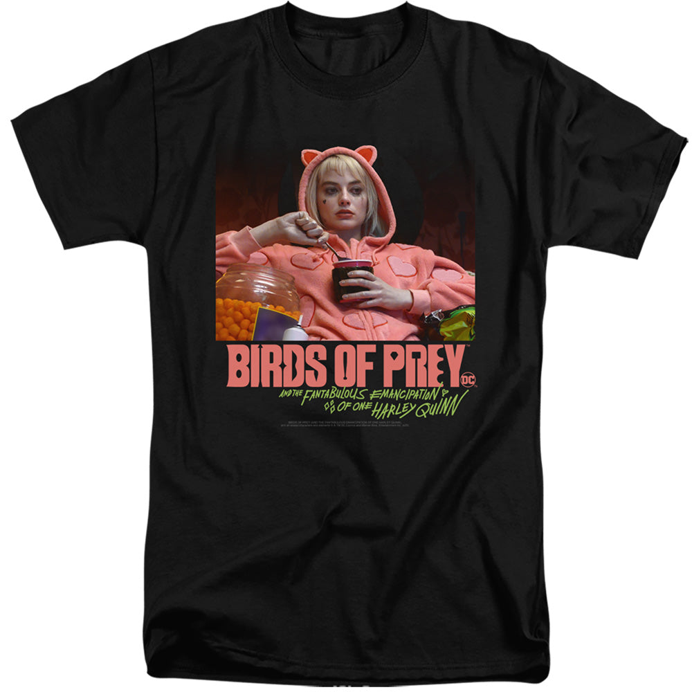 Birds Of Prey Love Stinks Men's 18/1 Tall Cotton Short-Sleeve T-Shirt