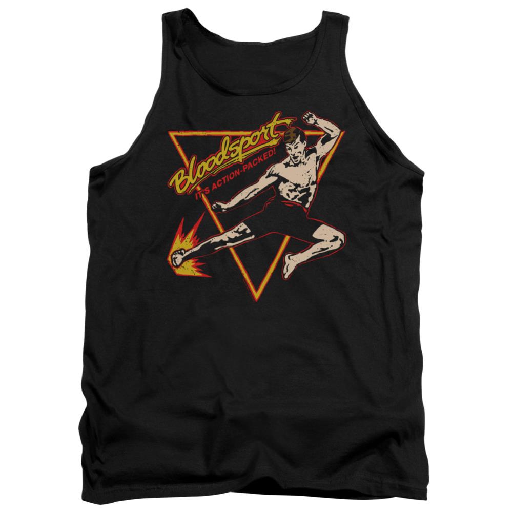 Bloodsport Action Packed Men's 18/1 Cotton Tank Top