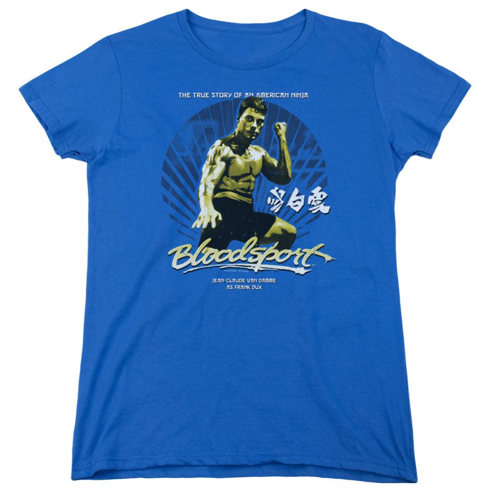 Bloodsport American Ninja Women's 18/1 Cotton Short-Sleeve T-Shirt