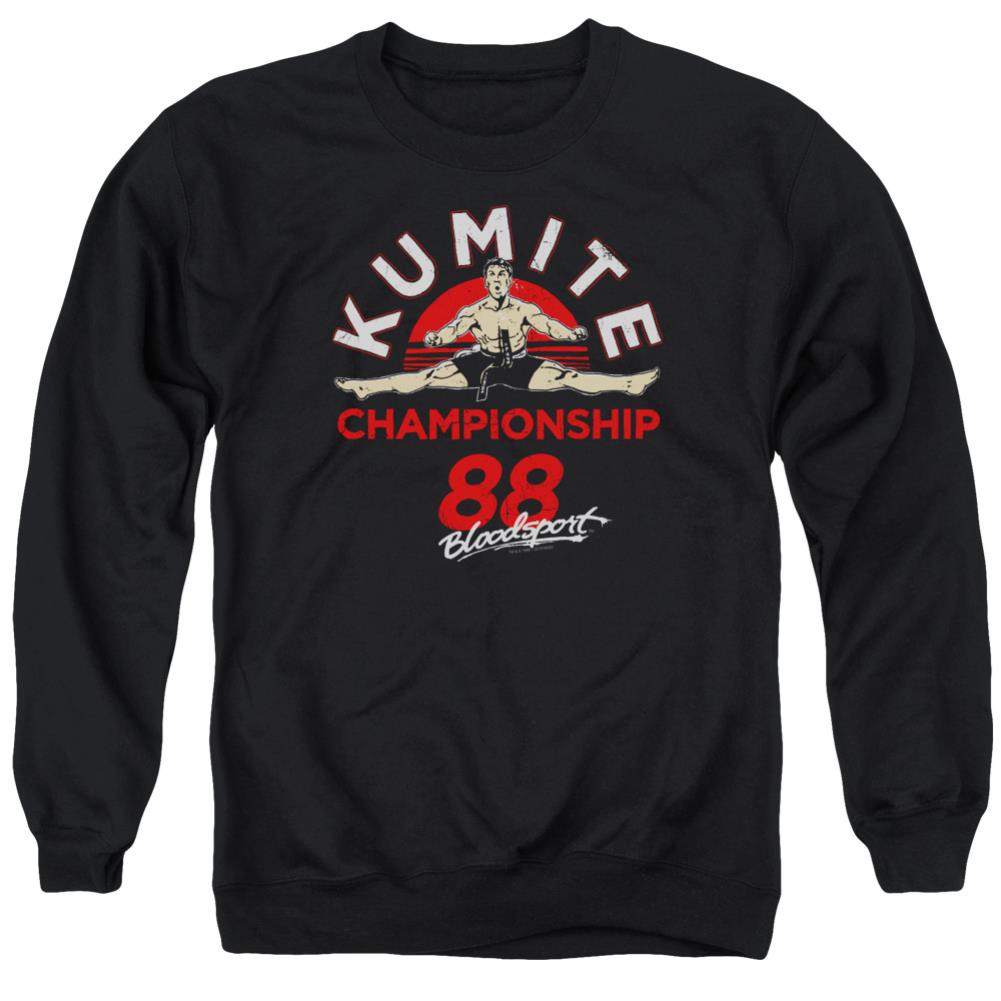 Bloodsport Championship 88 Men's Crewneck 50 50 Poly Long-Sleeve T-Shirt