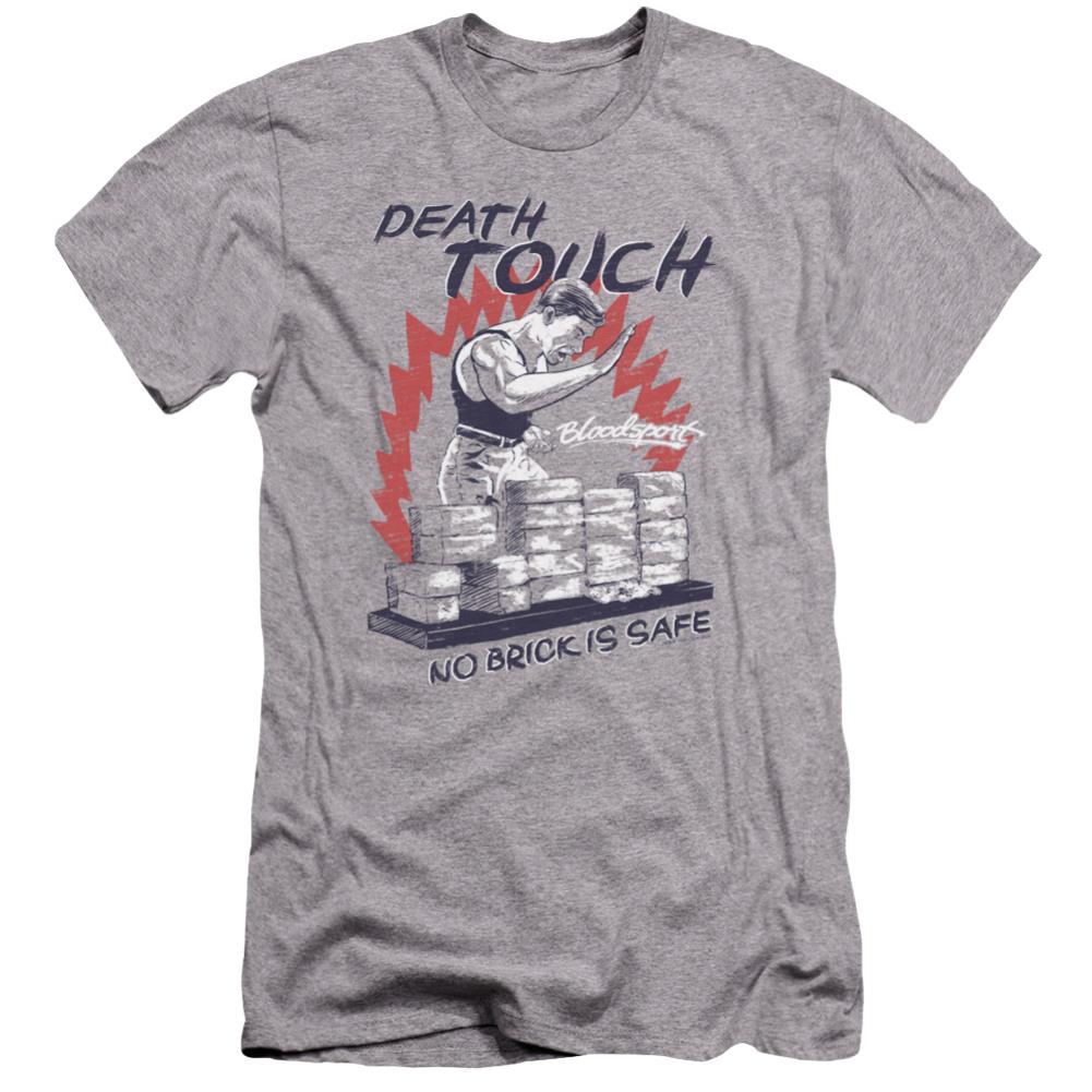 Bloodsport Death Touch Men's Ultra-Soft 30/1 Cotton Slim Short-Sleeve T-Shirt