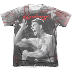Bloodsport Intense Men's Regular Fit Poly Cotton Short-Sleeve T-Shirt