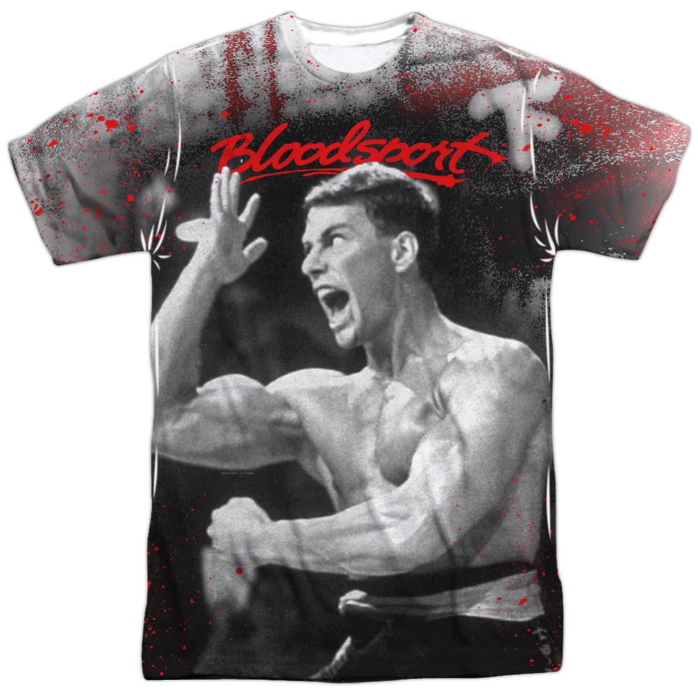Bloodsport Intense Men's Regular Fit Polyester Short-Sleeve T-Shirt