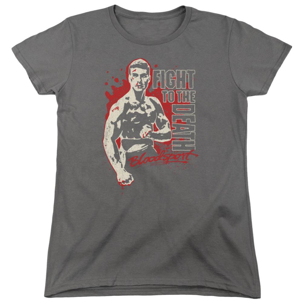 Bloodsport To The Death Women's 18/1 Cotton Short-Sleeve T-Shirt