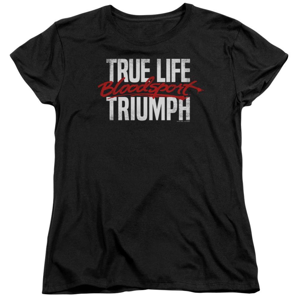 Bloodsport True Story Women's 18/1 Cotton Short-Sleeve T-Shirt