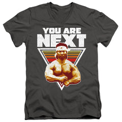 Bloodsport You Are Next Men's 30/1 Cotton Slim V-Neck T-Shirt