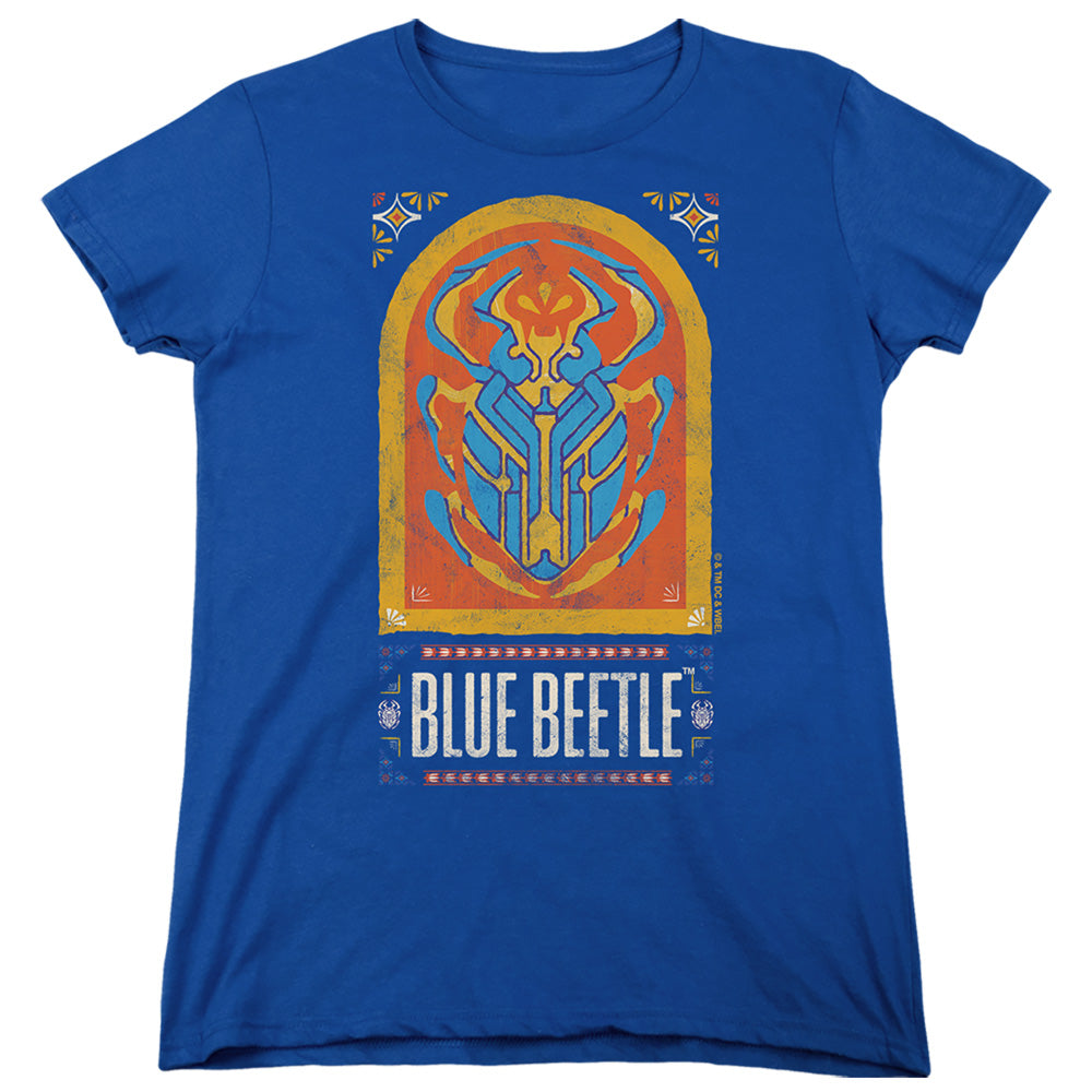 Blue Beetle Archway Women's 18/1 Cotton Short-Sleeve T-Shirt