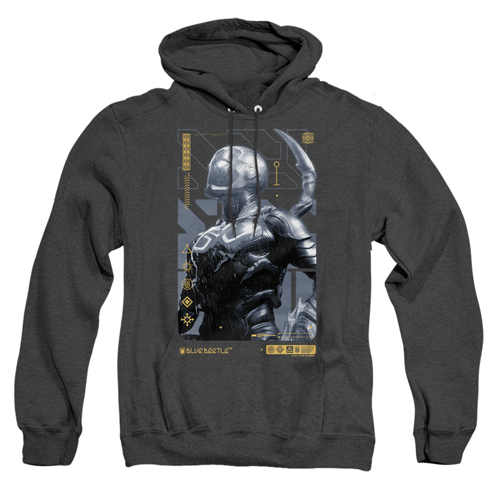 Blue Beetle Beetle Heads Up Men's Pull-Over Hoodie