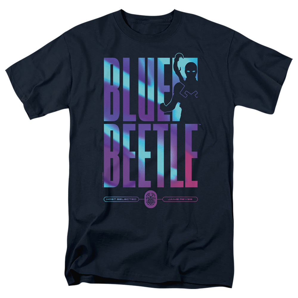Blue Beetle Hero Host Men's 18/1 Cotton Short-Sleeve T-Shirt