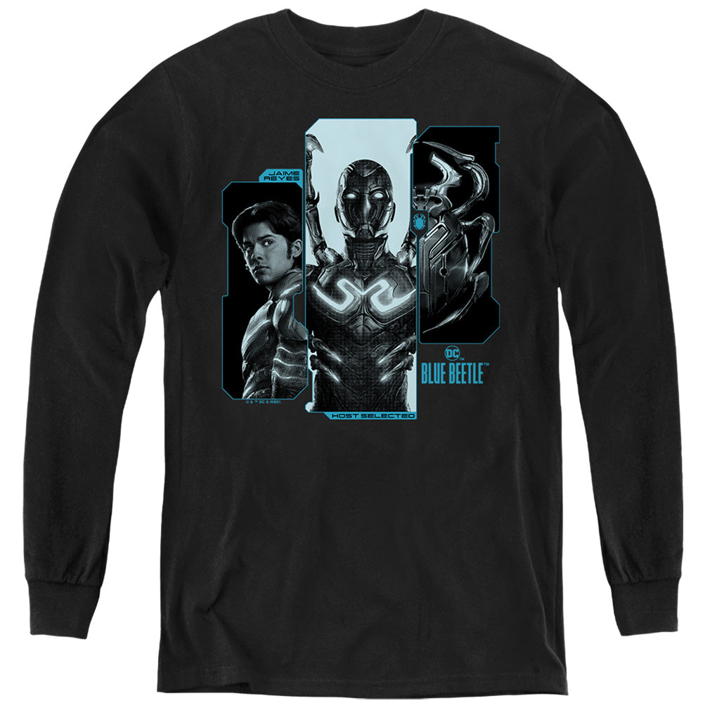 Blue Beetle Host Reyes Youth Long-Sleeve T-Shirt