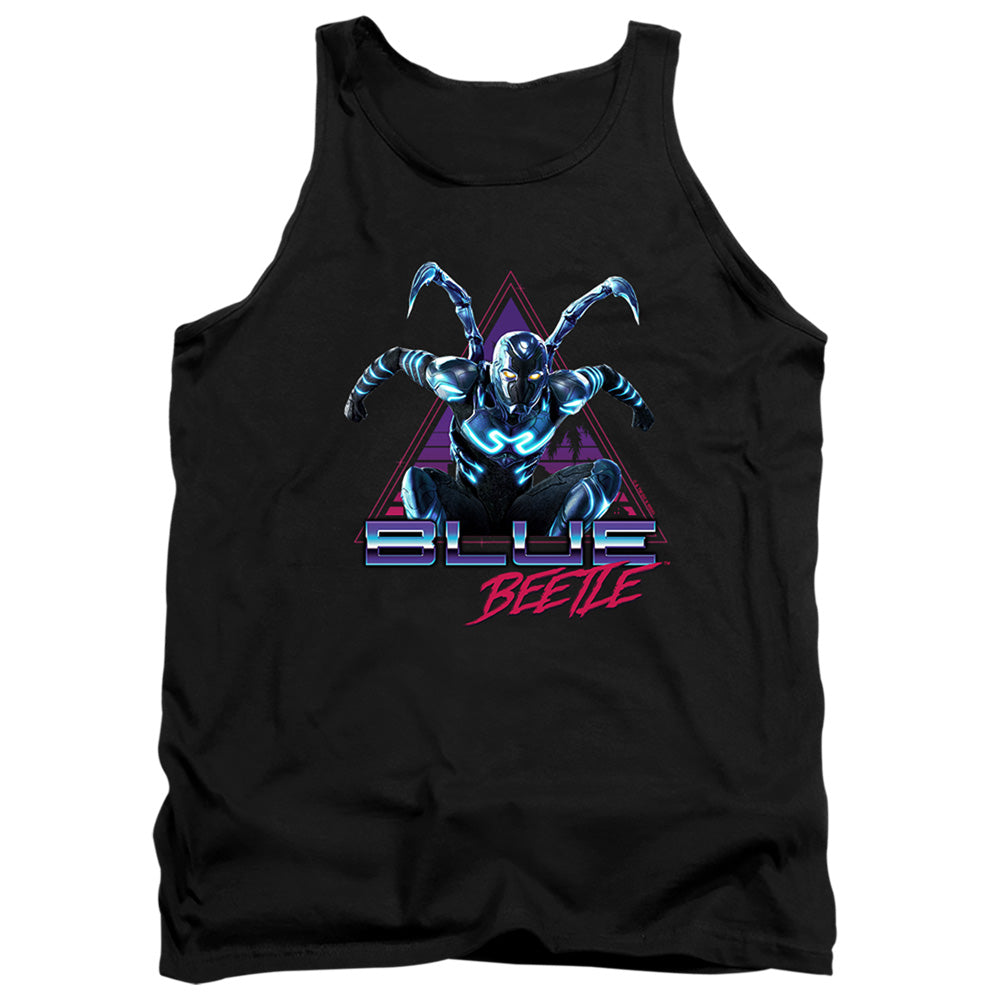 Blue Beetle Leaping Triangle Men's 18/1 Cotton Tank Top