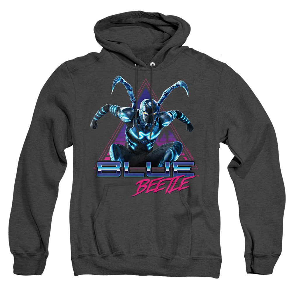 Blue Beetle Leaping Triangle Men's Pull-Over Hoodie
