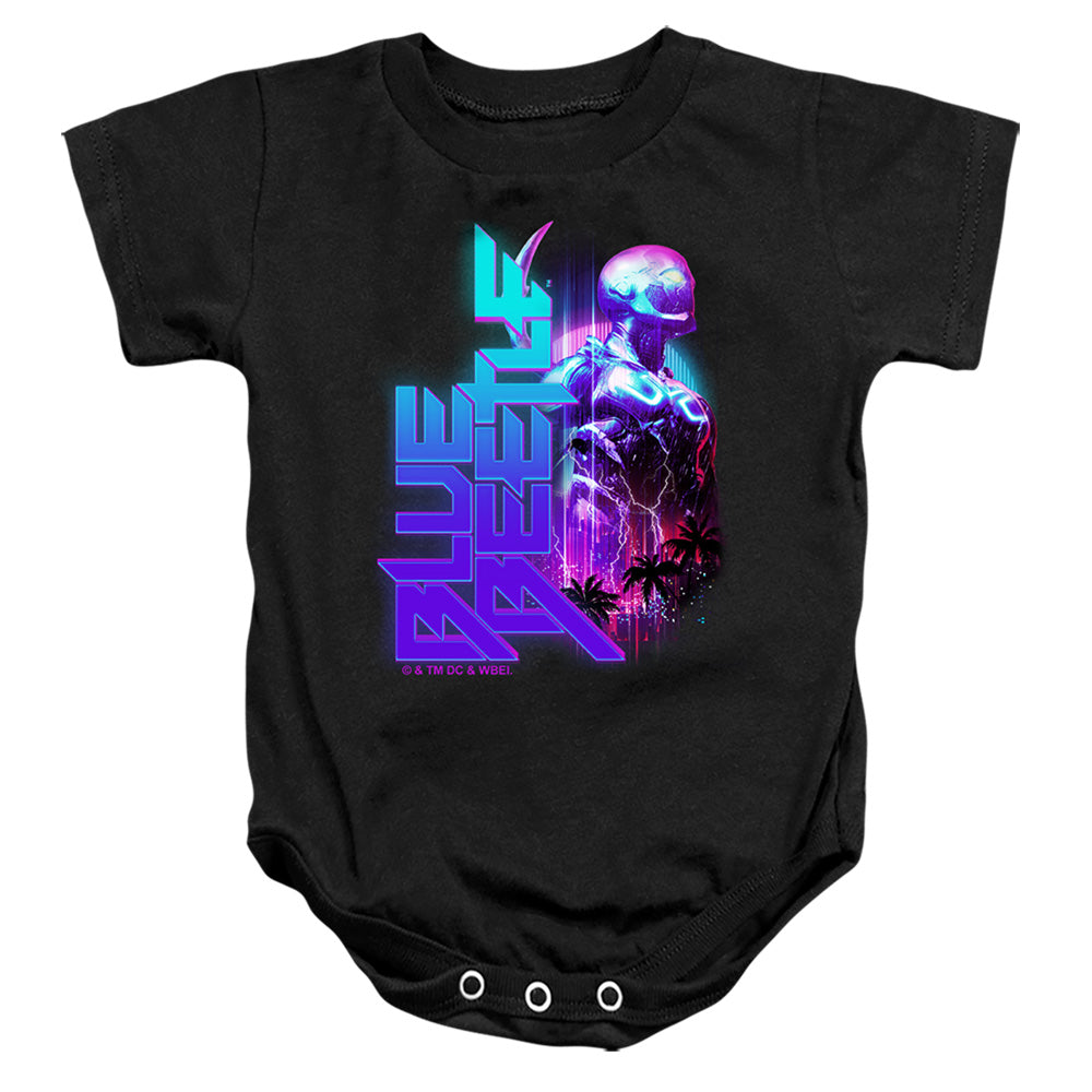 Blue Beetle Lightning Infant's Cotton SS Snapsuit