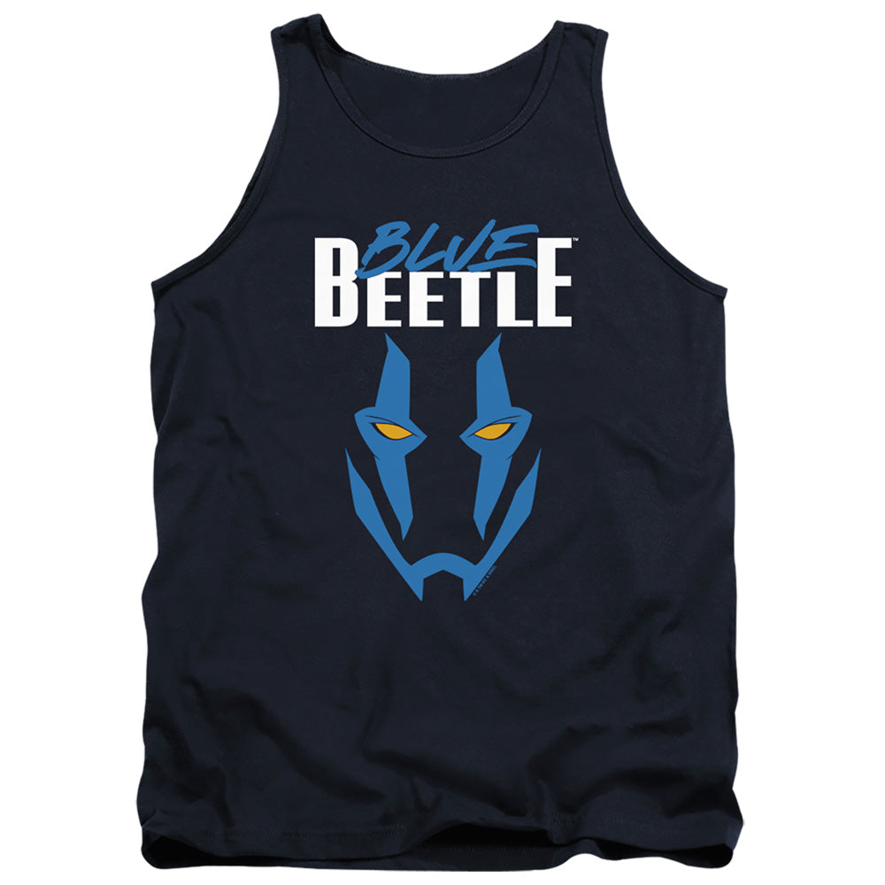 Blue Beetle Mask Men's 18/1 Cotton Tank Top