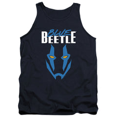 Blue Beetle Mask Men's 18/1 Cotton Tank Top