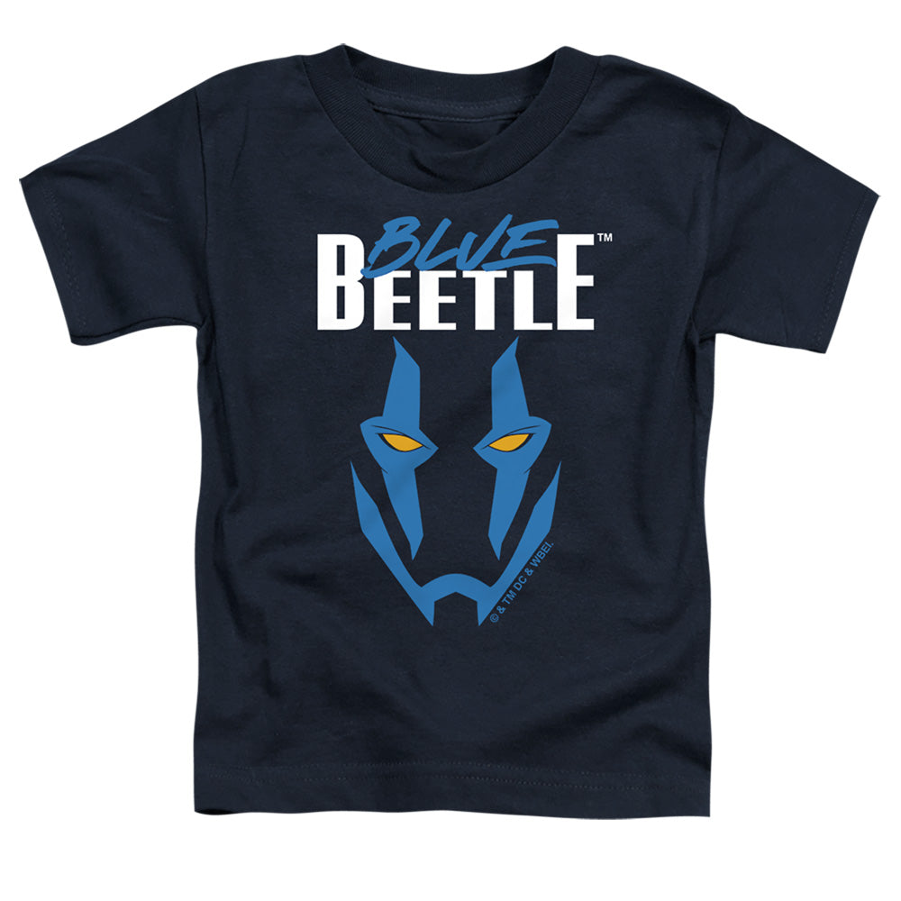 Blue Beetle Mask Toddler 18/1 Cotton Short-Sleeve T-Shirt