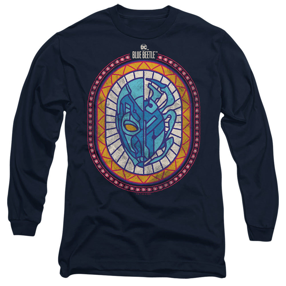 Blue Beetle Reyes Courage Men's 18/1 Cotton Long-Sleeve T-Shirt