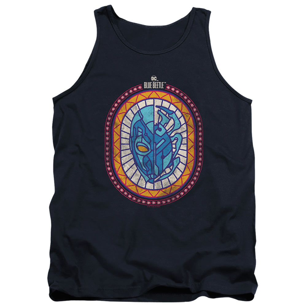 Blue Beetle Reyes Courage Men's 18/1 Cotton Tank Top