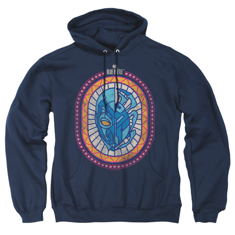 Blue Beetle Reyes Courage Men's Pull-Over 75 25 Poly Hoodie