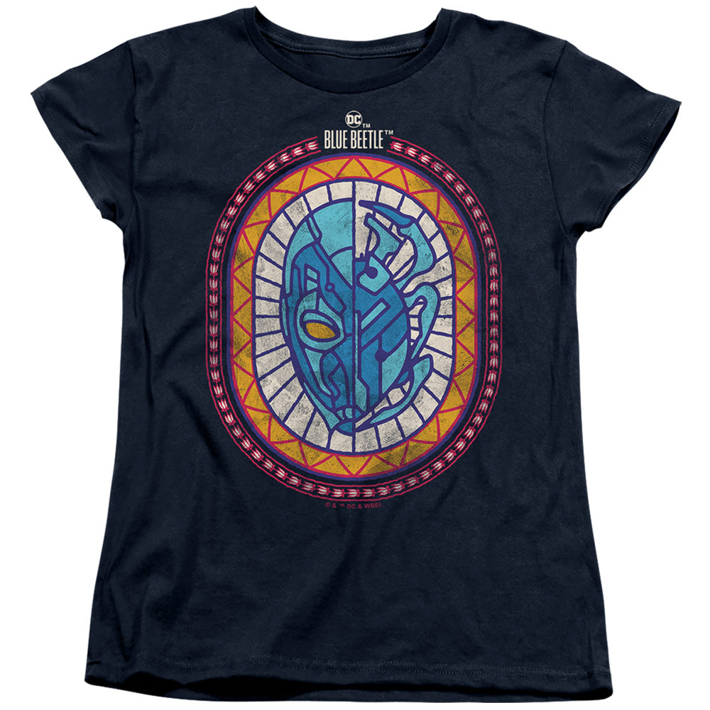 Blue Beetle Reyes Courage Women's 18/1 Cotton Short-Sleeve T-Shirt
