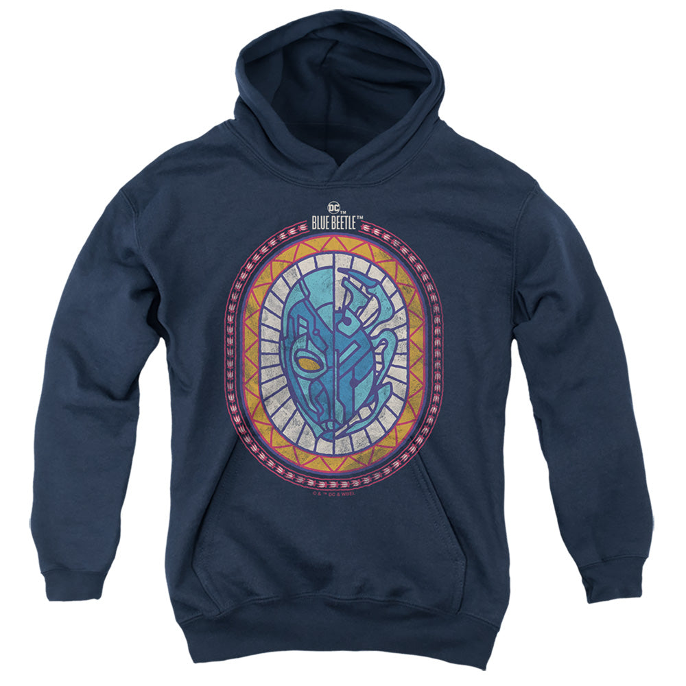 Blue Beetle Reyes Courage Youth Cotton Poly Pull-Over Hoodie