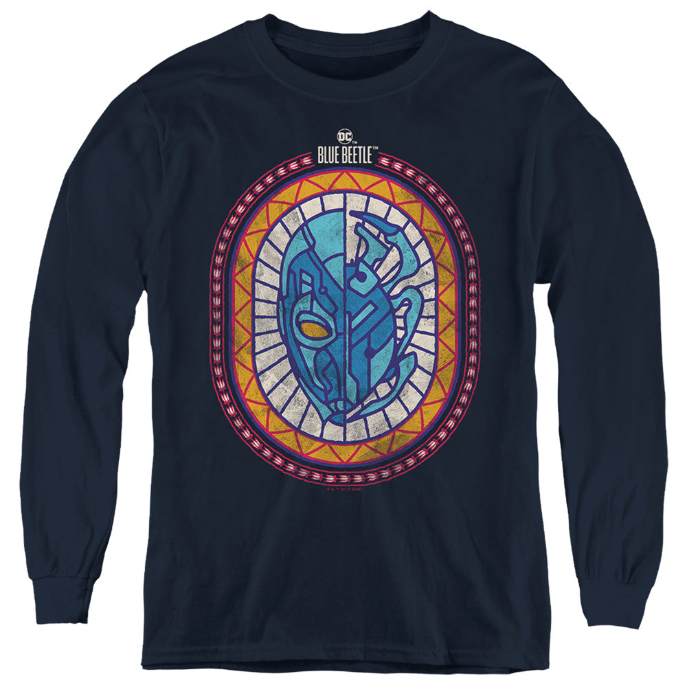Blue Beetle Reyes Courage Youth Long-Sleeve T-Shirt