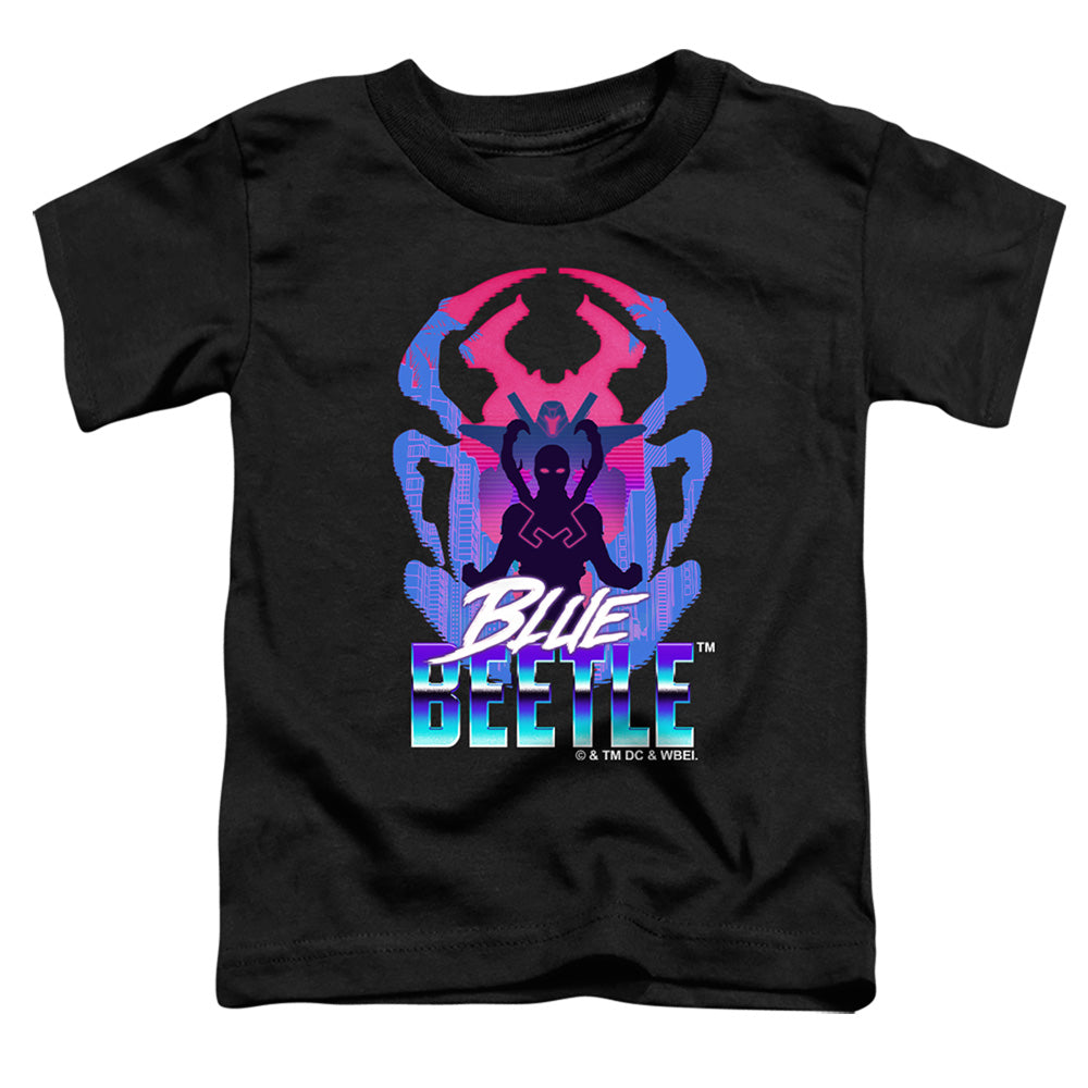 Blue Beetle Silhouette Toddler 18/1 Cotton Short-Sleeve T-Shirt