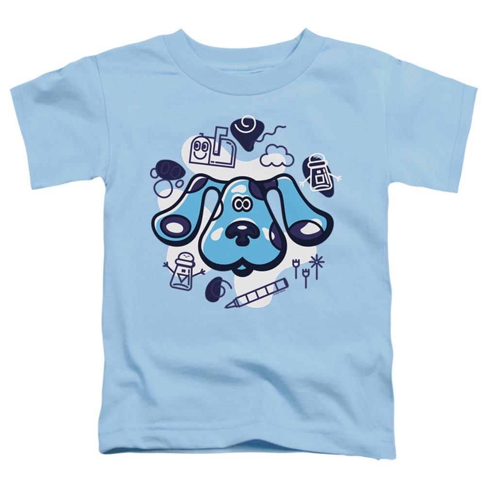 Blue's Clues And Friends Toddler 18/1 Cotton Short-Sleeve T-Shirt