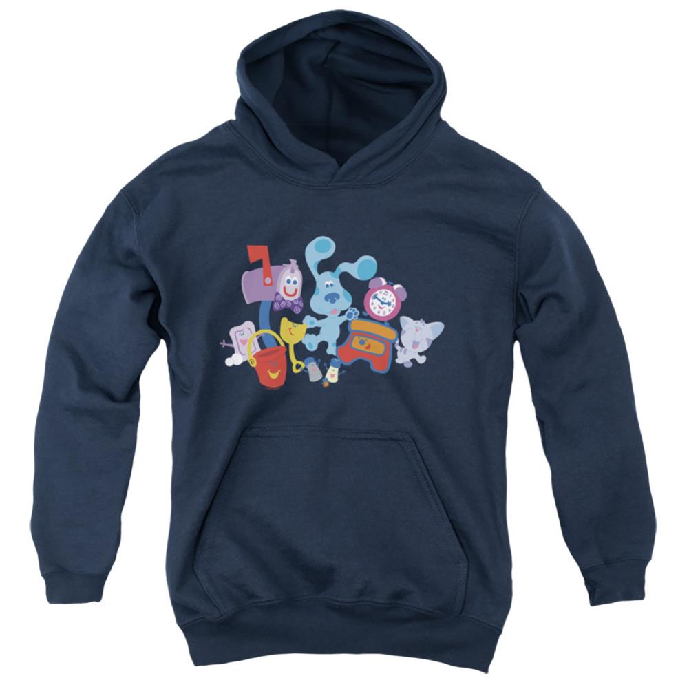 Blue's Clues Characters Youth Cotton Poly Pull-Over Hoodie