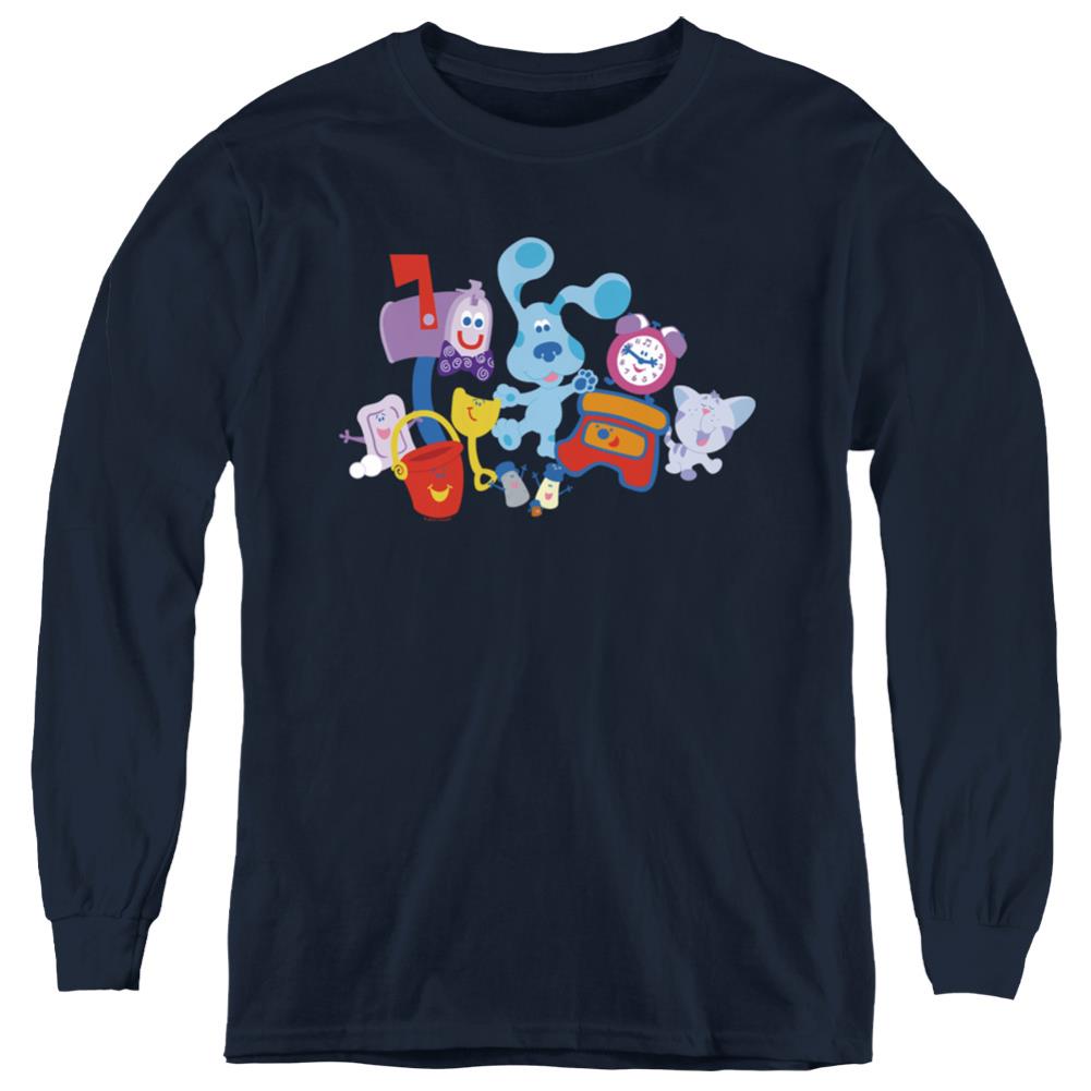 Blue's Clues Characters Youth Long-Sleeve T-Shirt