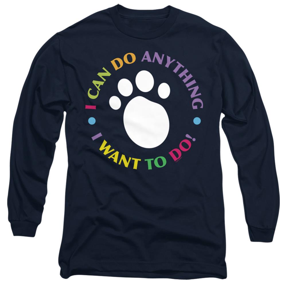 Blue's Clues I Can Do Anything! Men's 18/1 Cotton Long-Sleeve T-Shirt