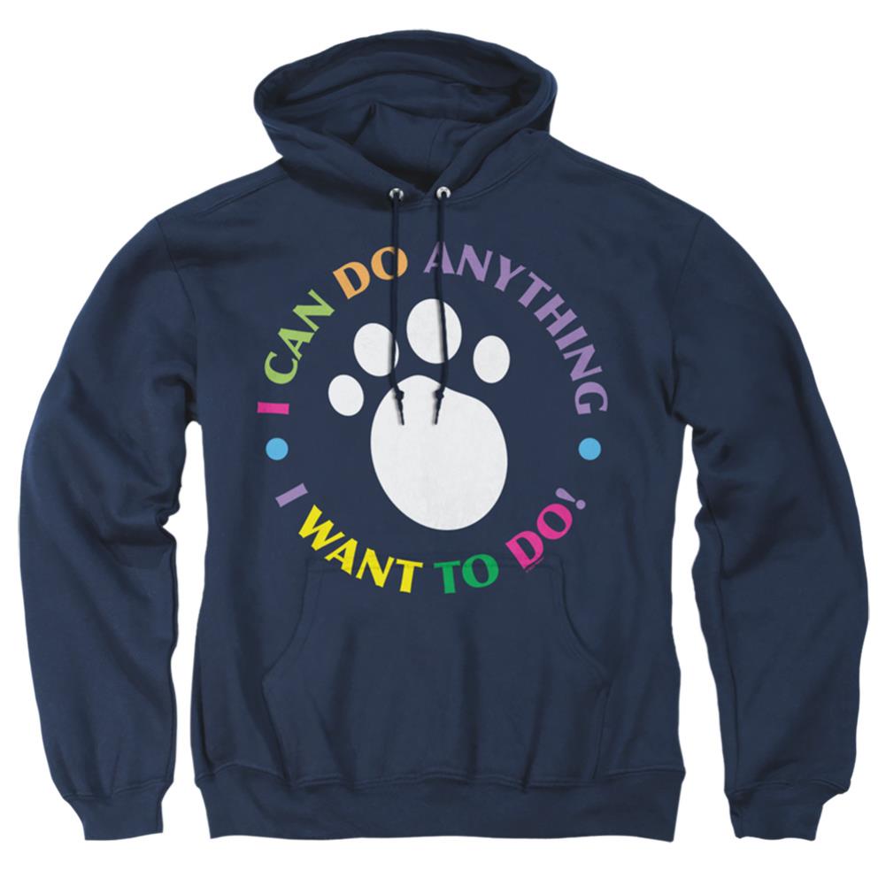 Blue's Clues I Can Do Anything! Men's Pull-Over 75 25 Poly Hoodie