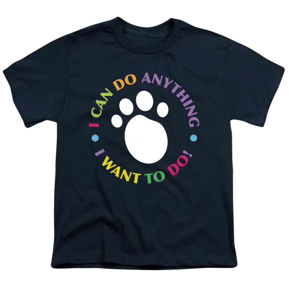Blue's Clues I Can Do Anything! Youth 18/1 100% Cotton Short-Sleeve T-Shirt