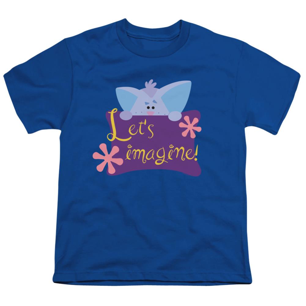 Blue's Clues Let's Imagine! Youth 18/1 100% Cotton Short-Sleeve T-Shirt