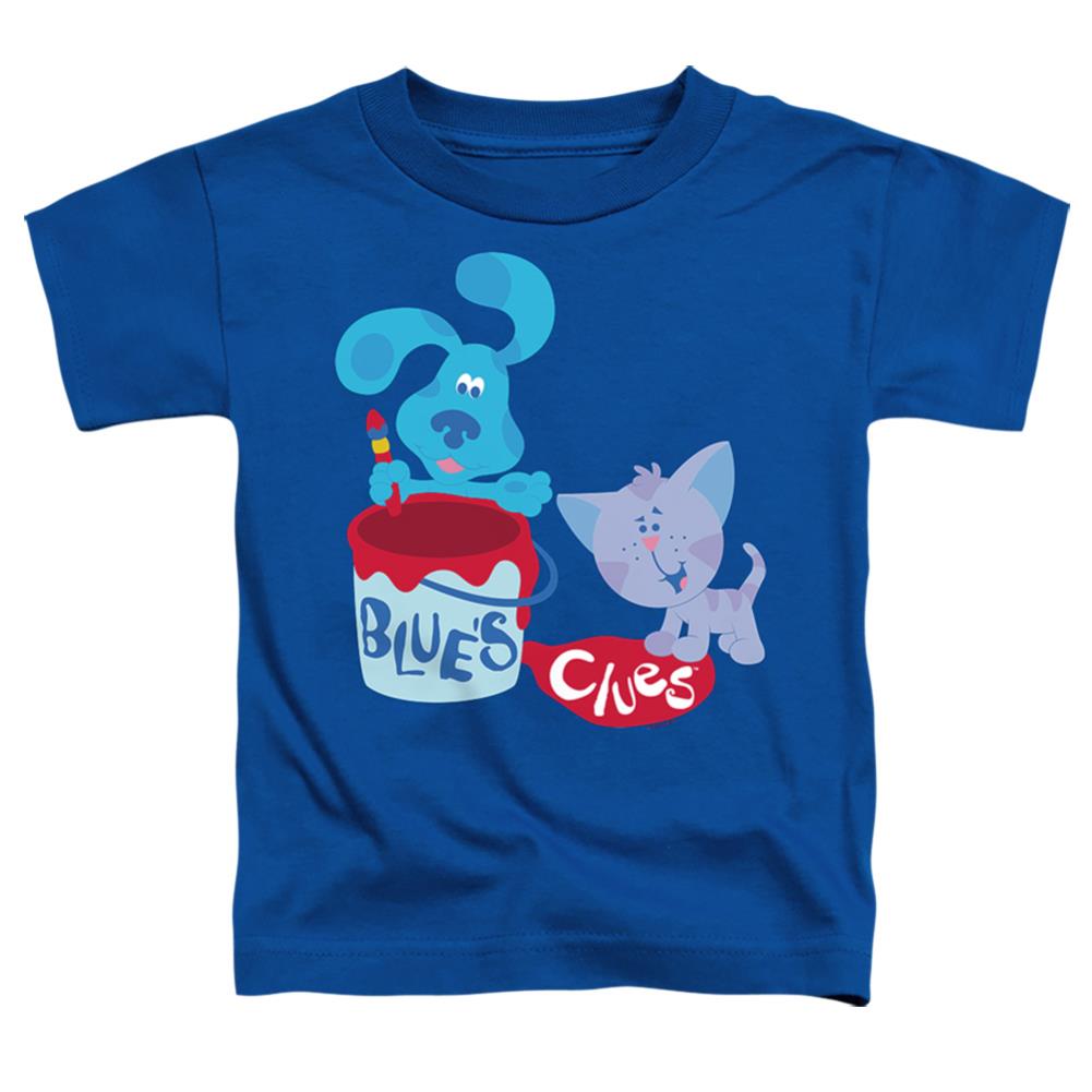 Blue's Clues Paint It! Toddler 18/1 Cotton Short-Sleeve T-Shirt