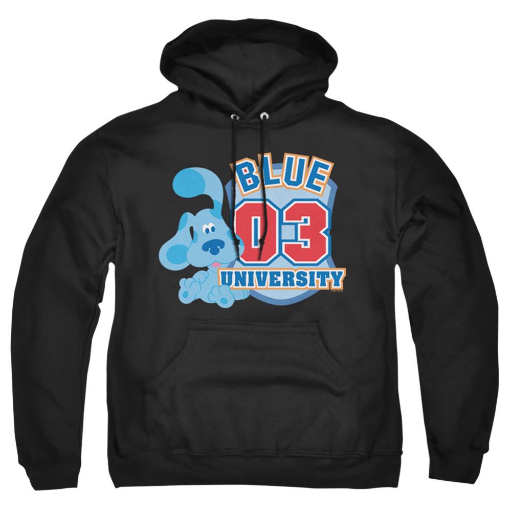 Blue's Clues University Men's Pull-Over 75 25 Poly Hoodie