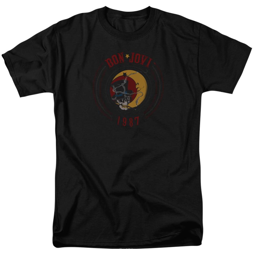 Bon Jovi 1987 Men's 18/1 Cotton Short-Sleeve T-Shirt