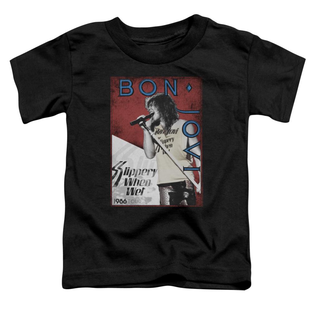 Bon Jovi 86 Tour Toddler 18/1 Cotton Short-Sleeve T-Shirt