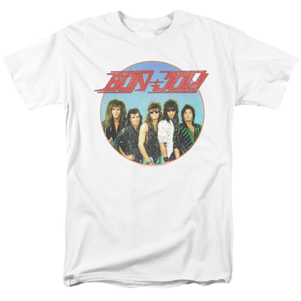 Bon Jovi Bon Sphere Men's 18/1 Cotton Short-Sleeve T-Shirt