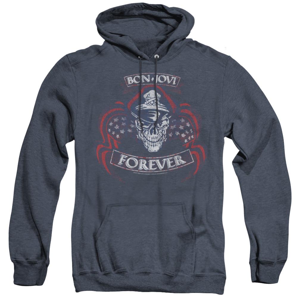 Bon Jovi Forever Skull Men's Pull-Over Hoodie