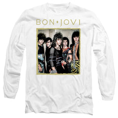 Bon Jovi Framed Men's 18/1 Cotton Long-Sleeve T-Shirt