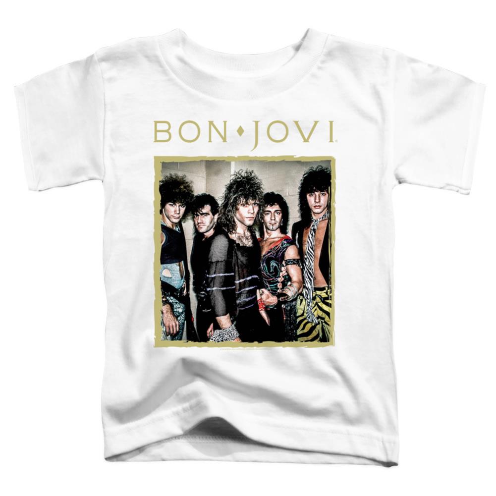 Bon Jovi Framed Toddler 18/1 Cotton Short-Sleeve T-Shirt